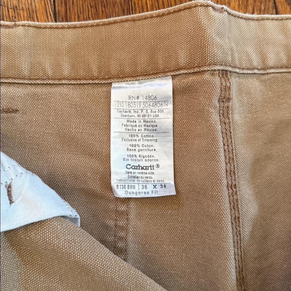 Vintage Carhartt Double Knee Carpenter Pants - Picture 7 of 13